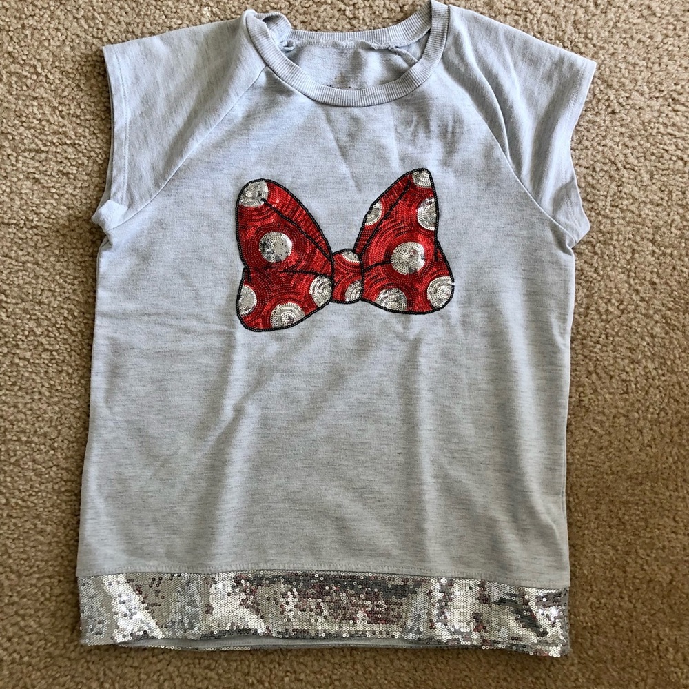 Disney Sequin Minnie Mouse Kids’ T-Shirt